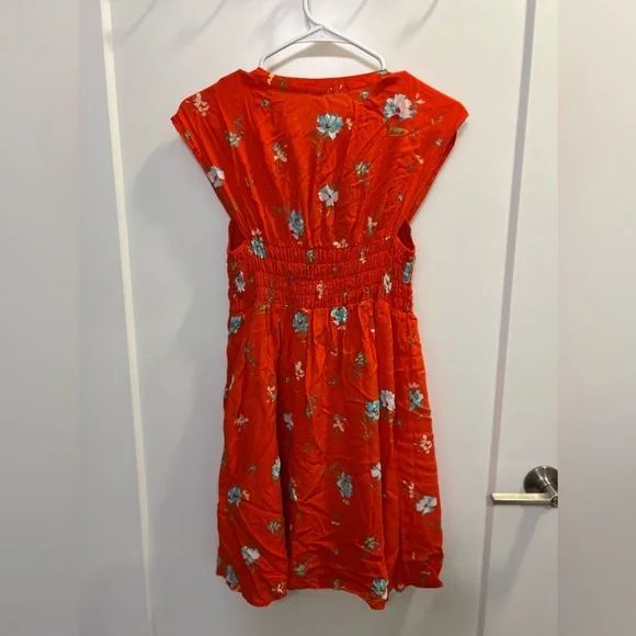 Free People Great Day Smocked Floral Mini Dress - Picture 7 of 9